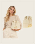 VLogo Bucket Bag – Ivory