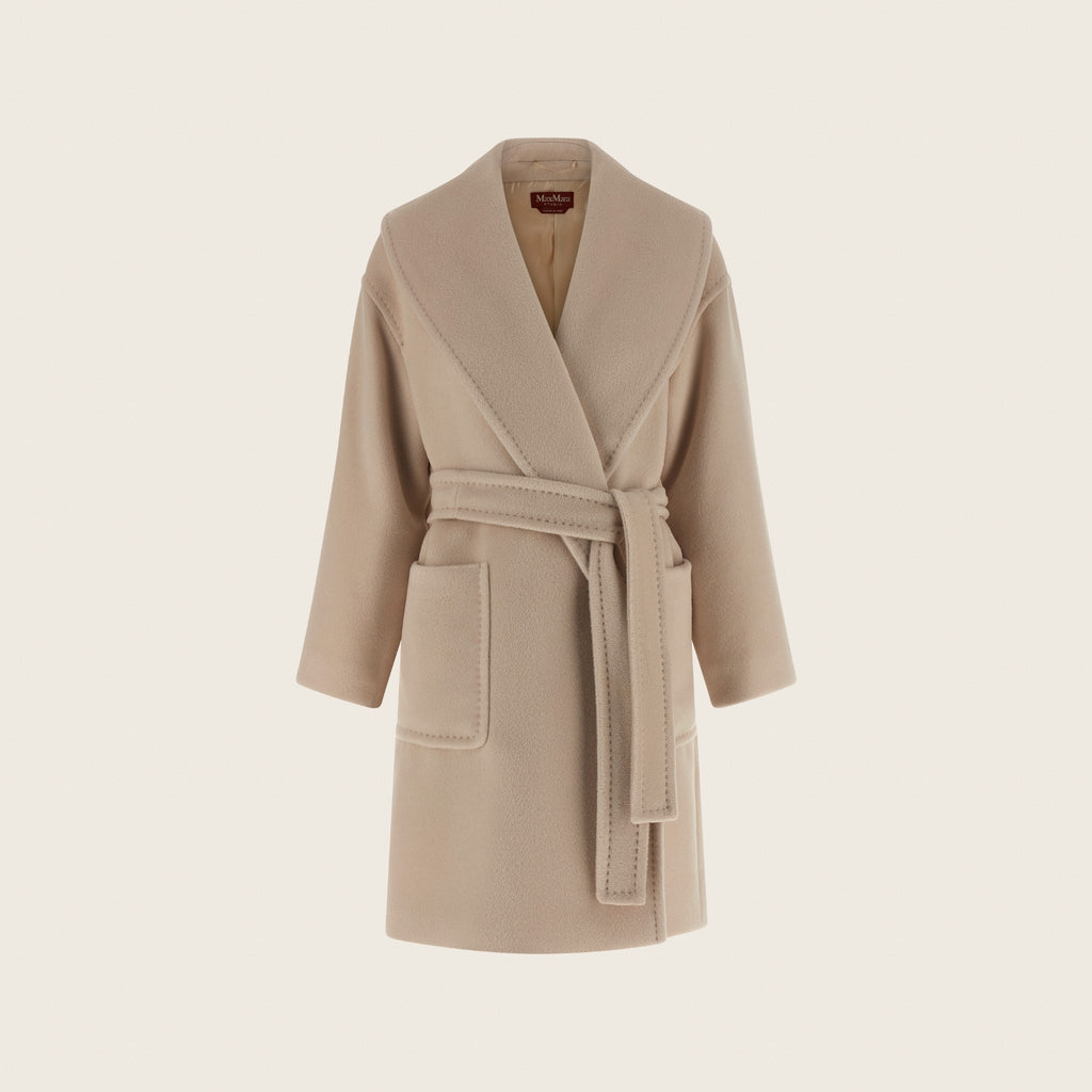 Beige Wool Coat