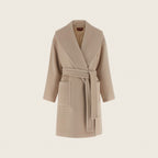 Beige Wool Coat