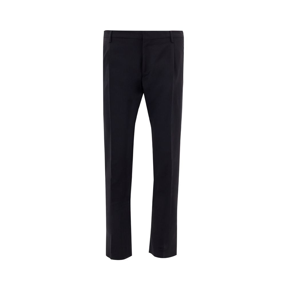 Pantalon en laine noir