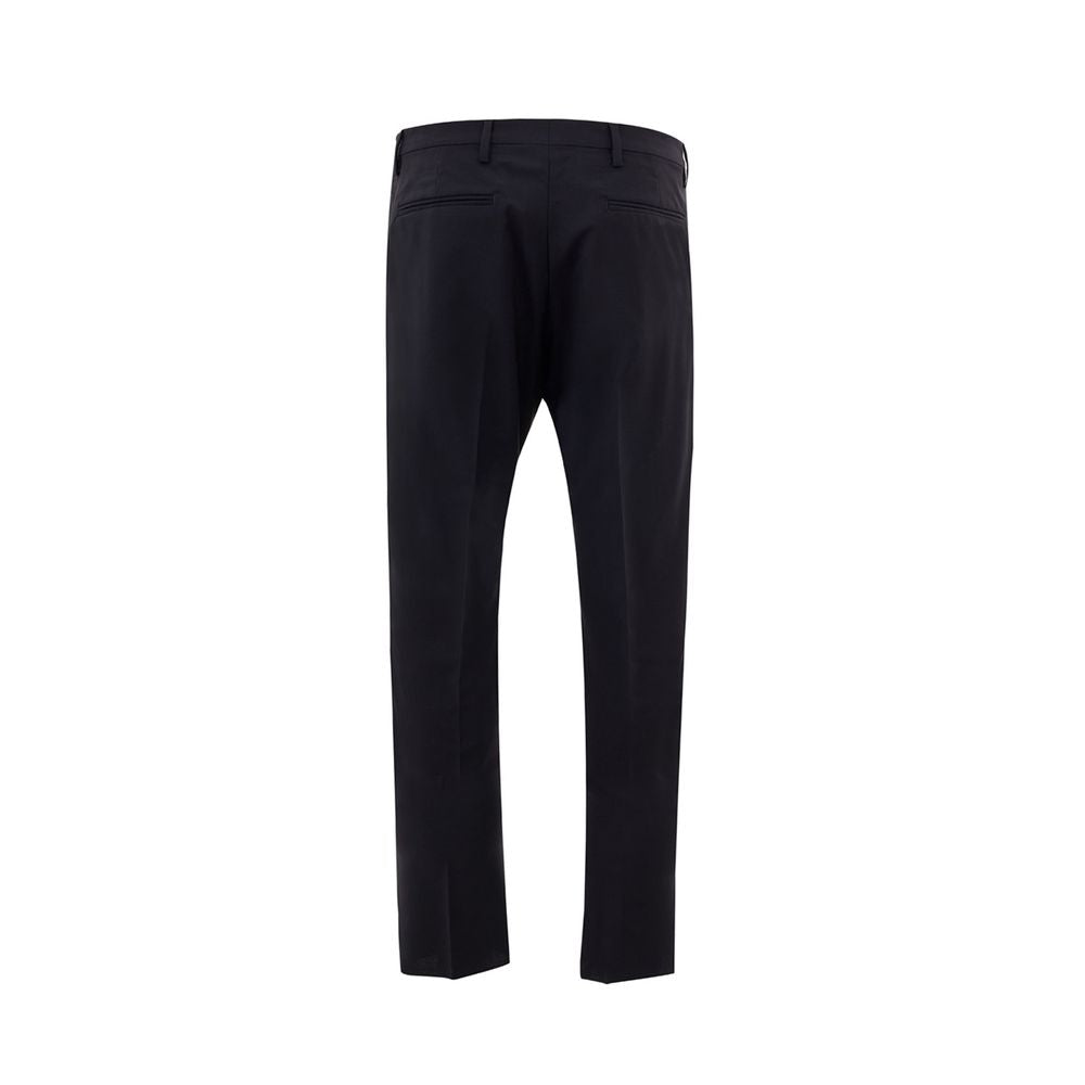 Pantalon en laine noir