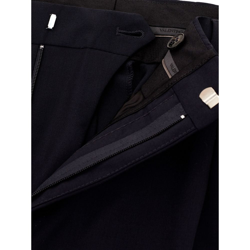 Pantalon en laine noir