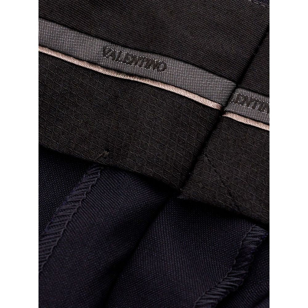 Pantalon en laine noir