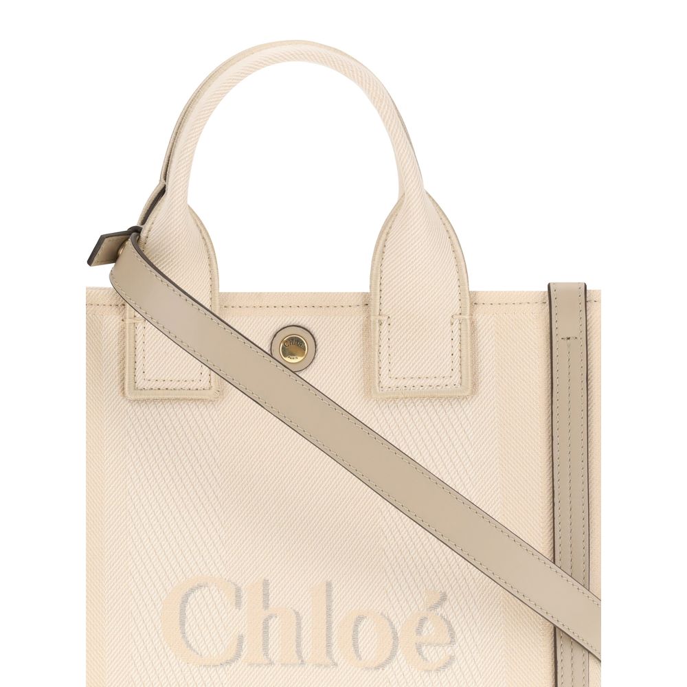Sac à main en coton beige