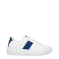 Baskets en cuir blanc