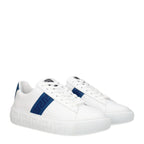 Baskets en cuir blanc