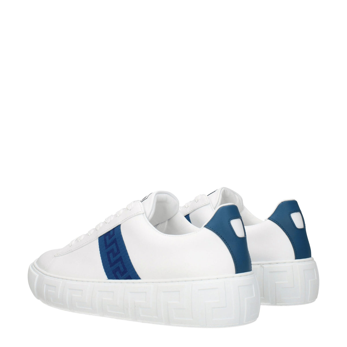 Baskets en cuir blanc