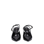 Escarpins noirs en cuir