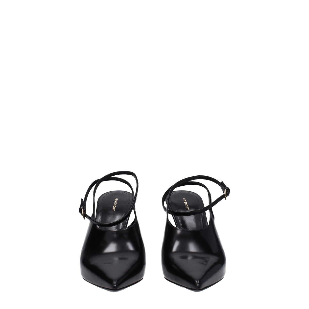 Escarpins noirs en cuir
