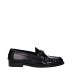 Mocassins en cuir noir