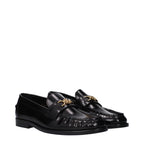 Mocassins en cuir noir