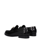 Mocassins en cuir noir