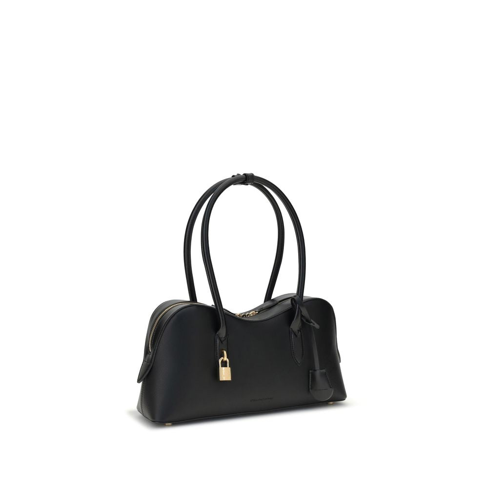 Sac bandoulière en nylon noir