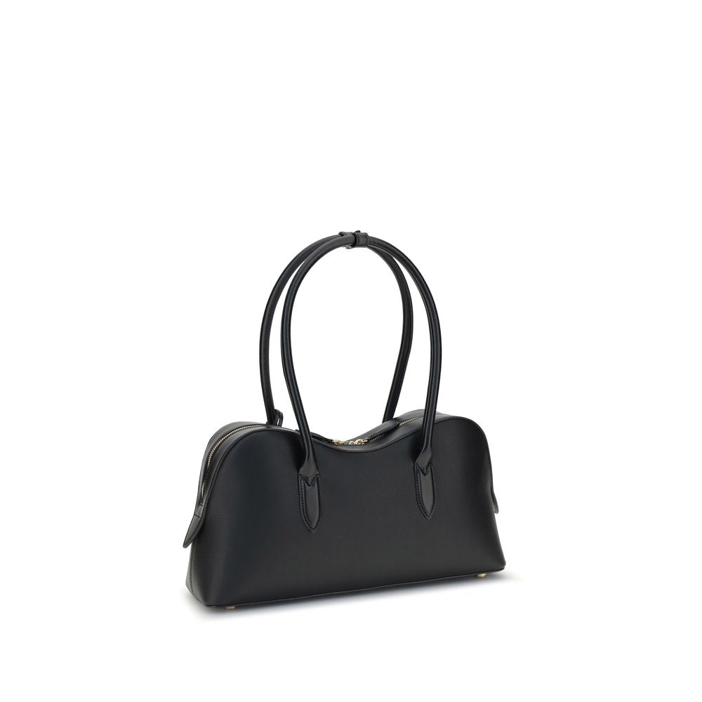 Sac bandoulière en nylon noir