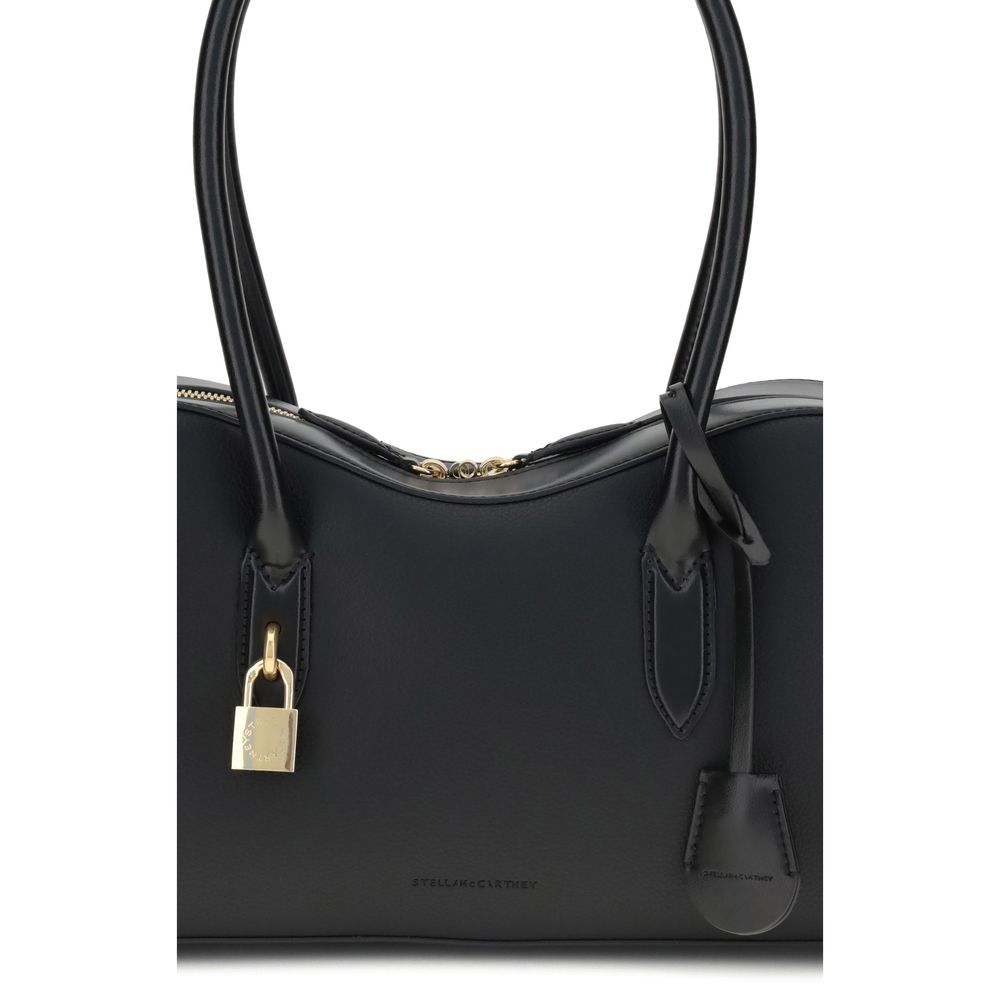 Sac bandoulière en nylon noir