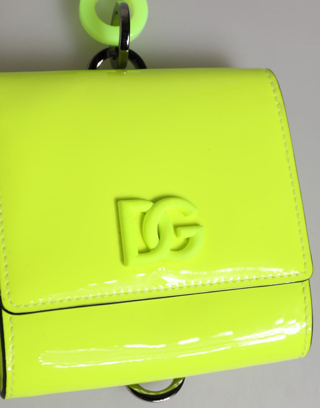 Porte-cartes Logo DG – Jaune