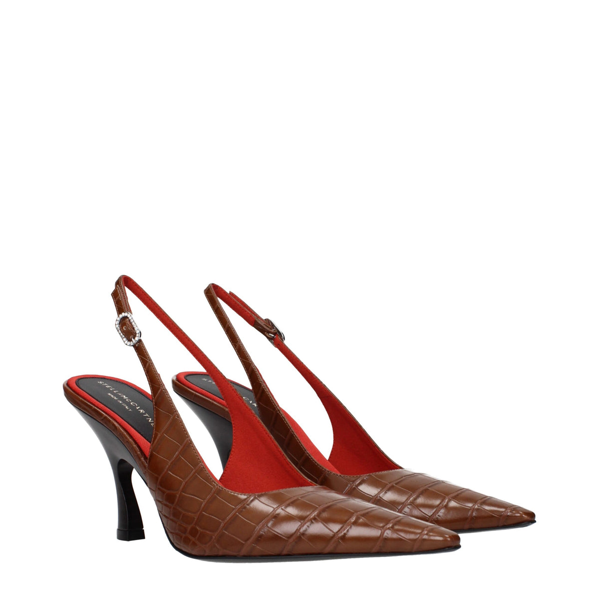 Leather Pumps – Brown