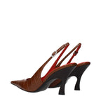 Leather Pumps – Brown