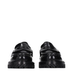Mocassins en cuir – Noir