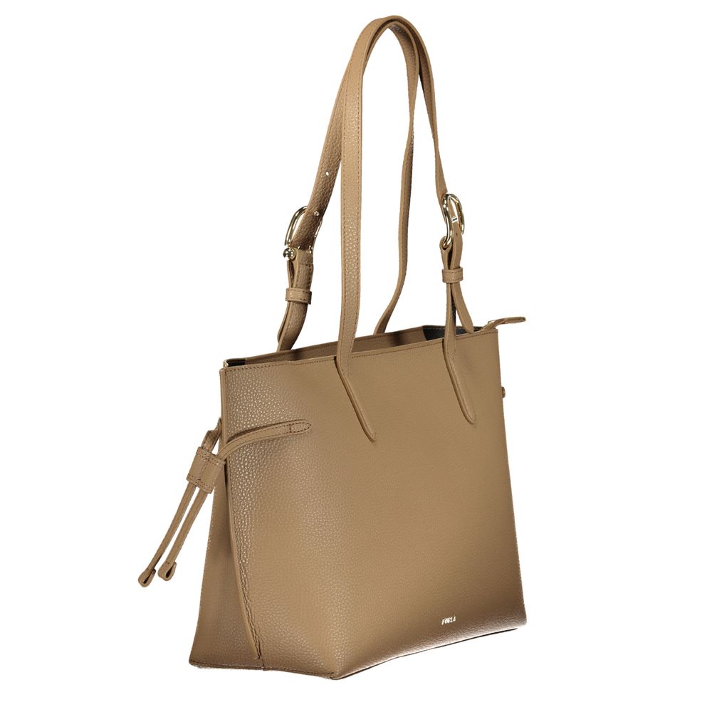 Brown Leather Handbag