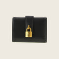 Lambskin Card Holder – Black