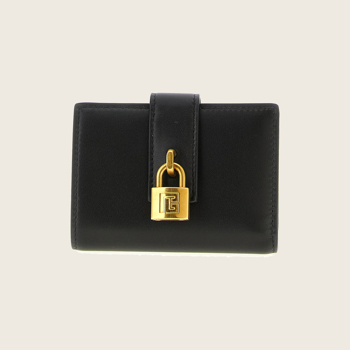Lambskin Card Holder – Black