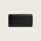 Logo Leather Wallet – Black
