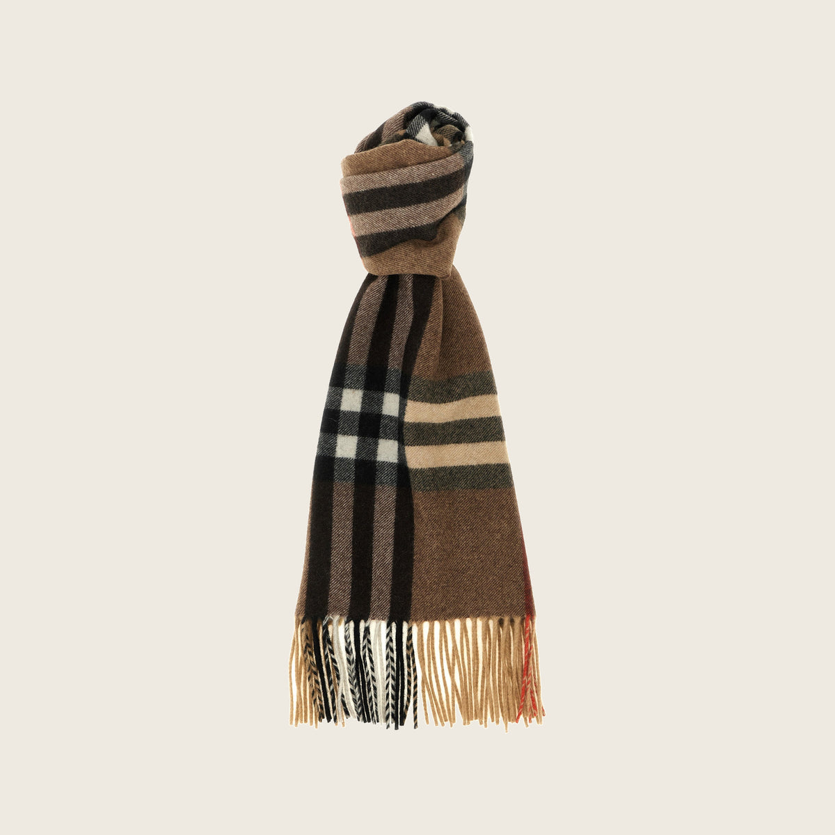 Écharpe en cachemire – Beige