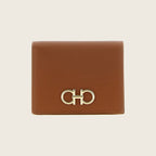 Gancini Card Holder – Brown