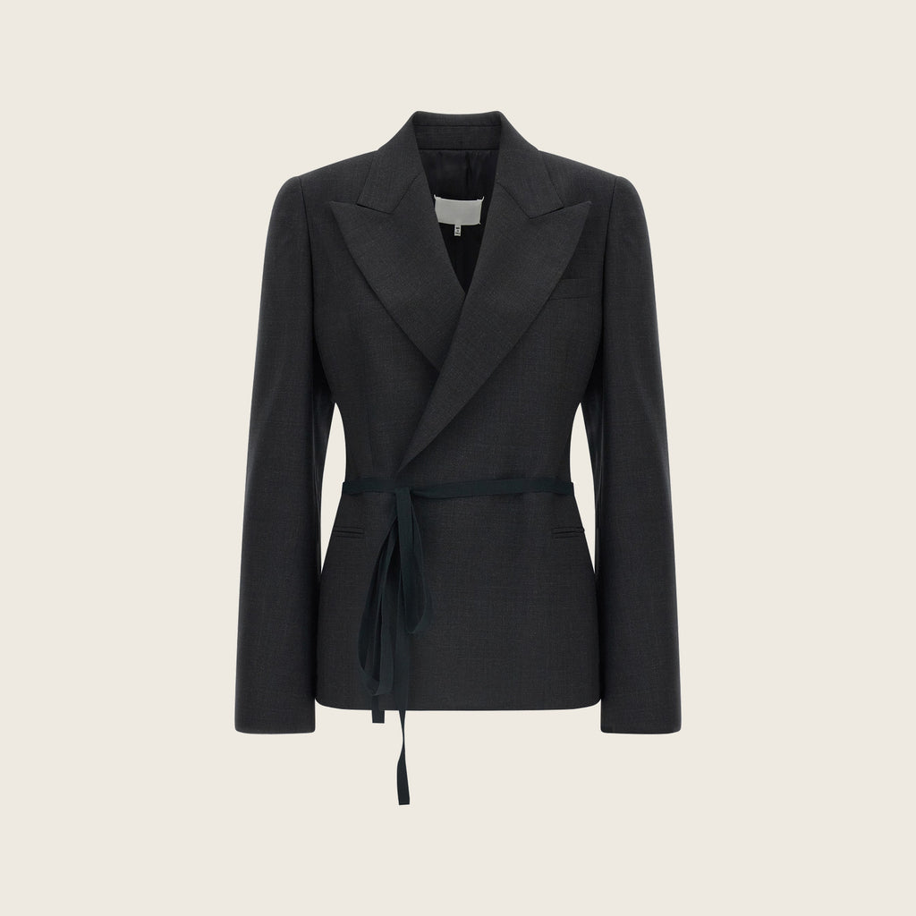 Blazer en laine – Gris