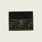 FF Leather Card Holder – Brown