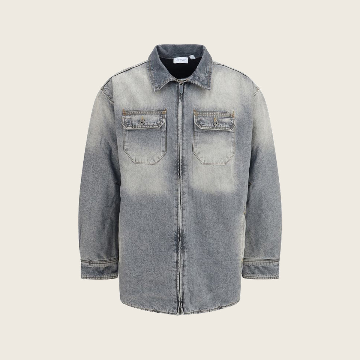 Veste en jean – Grise