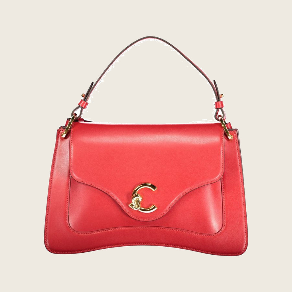 Leather Handbag – Red