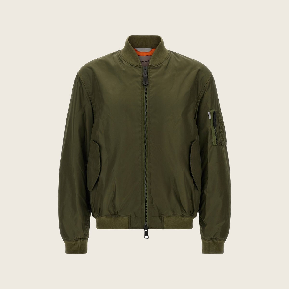 Veste en nylon bicolore