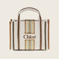 Sac à bandoulière Woody en coton – Beige