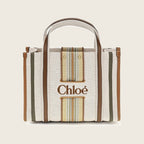 Sac à bandoulière Woody en coton – Beige