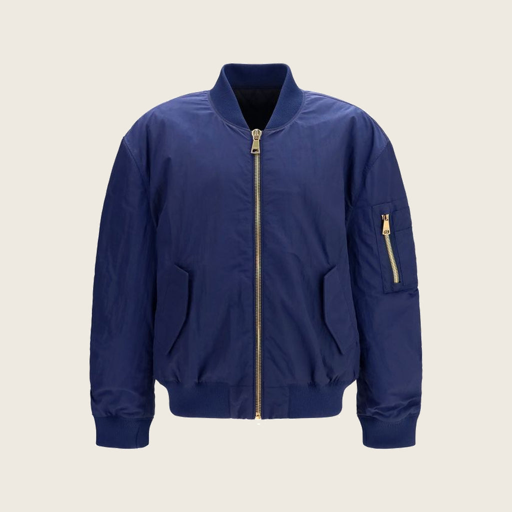Veste en nylon – Bleue
