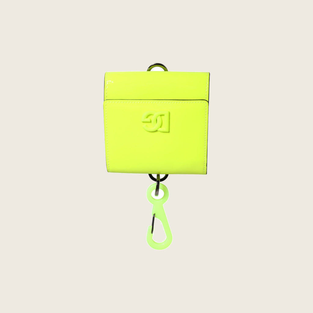 Porte-cartes Logo DG – Jaune