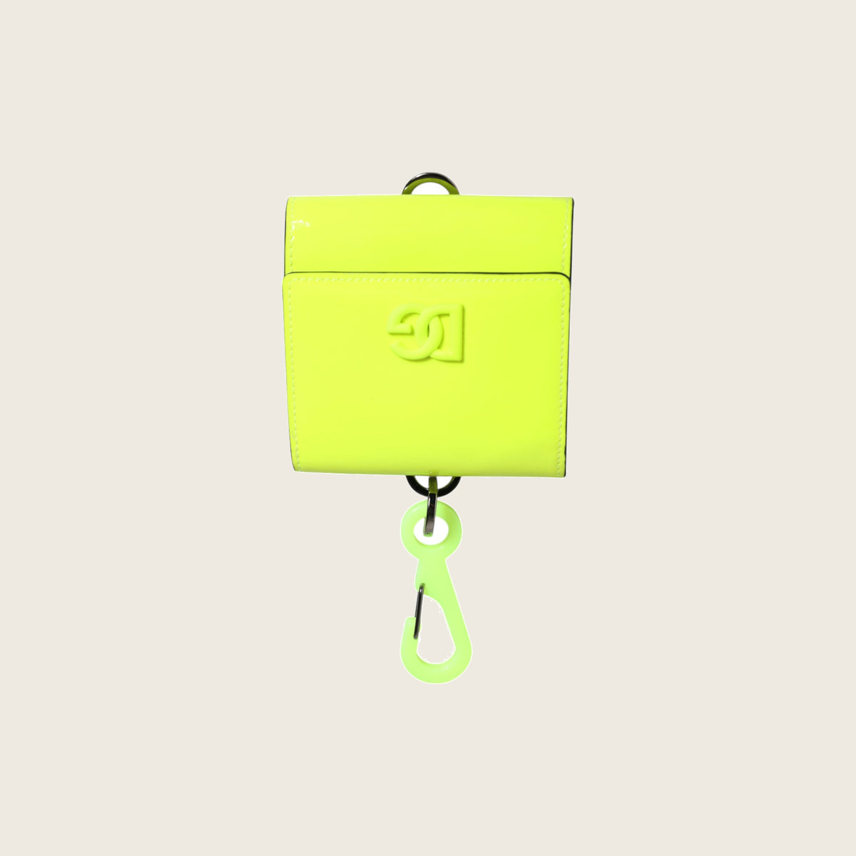 Porte-cartes Logo DG – Jaune
