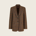 Blazer en laine – Marron