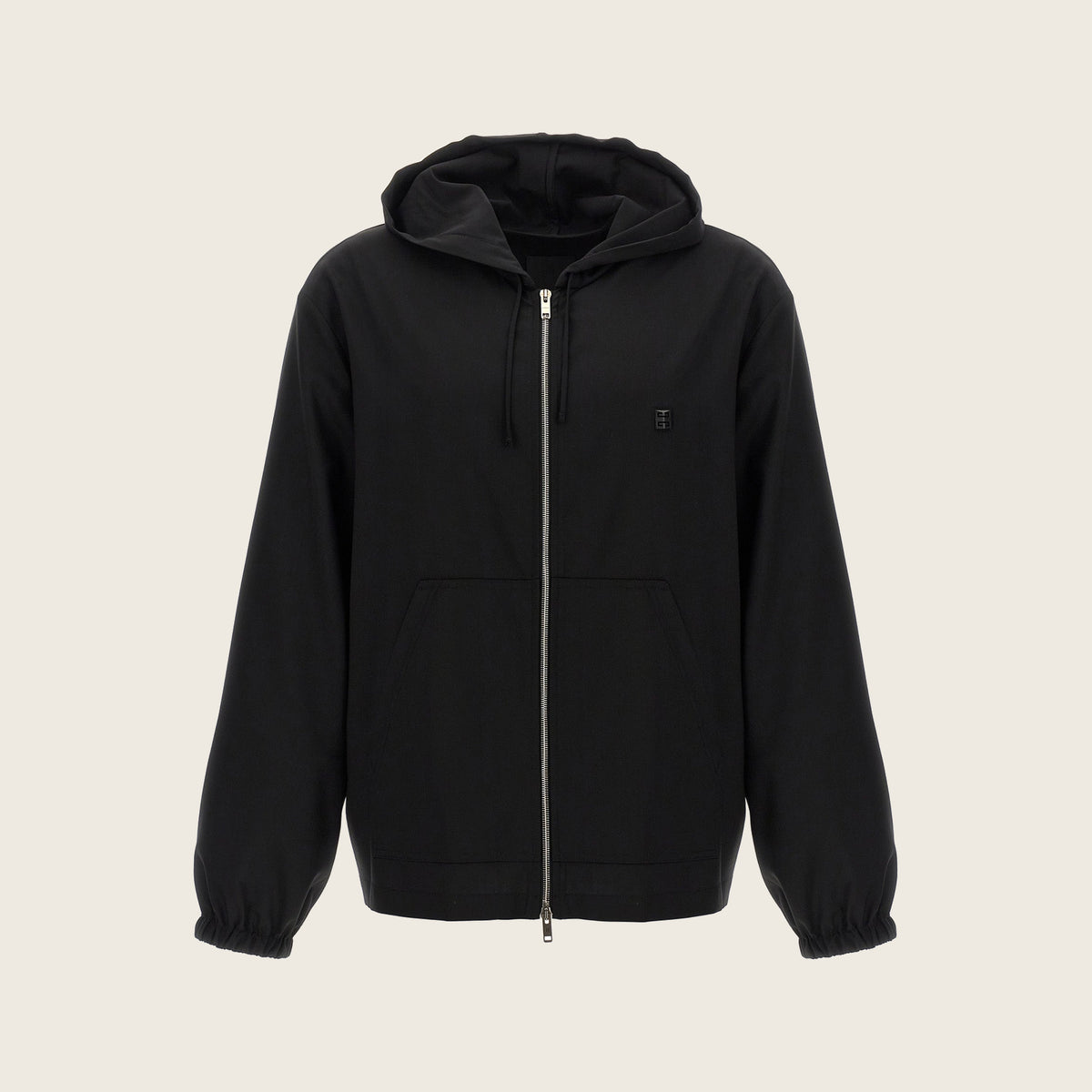 Virgin Wool Sweatshirt – Black