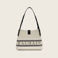 Cotton Shoulder Bag – Beige