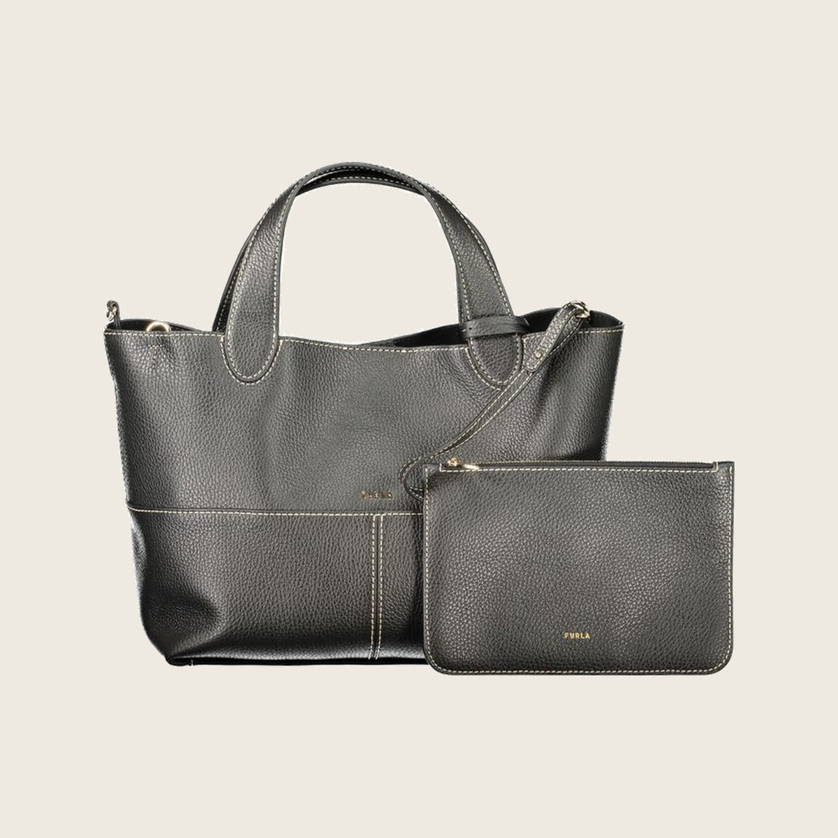 Sac à main en cuir – Noir