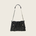 Leather Shoulder Bag – Black