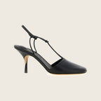 Escarpins en agneau – Noir