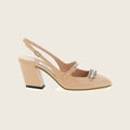 Escarpins en cuir – Multicolore