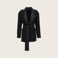 Viscose Blazer – Black