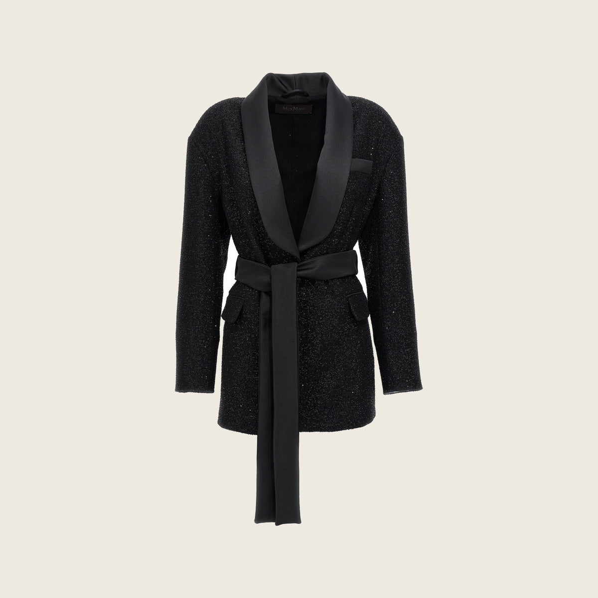 Viscose Blazer – Black