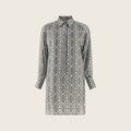 Silk Dress – Grey