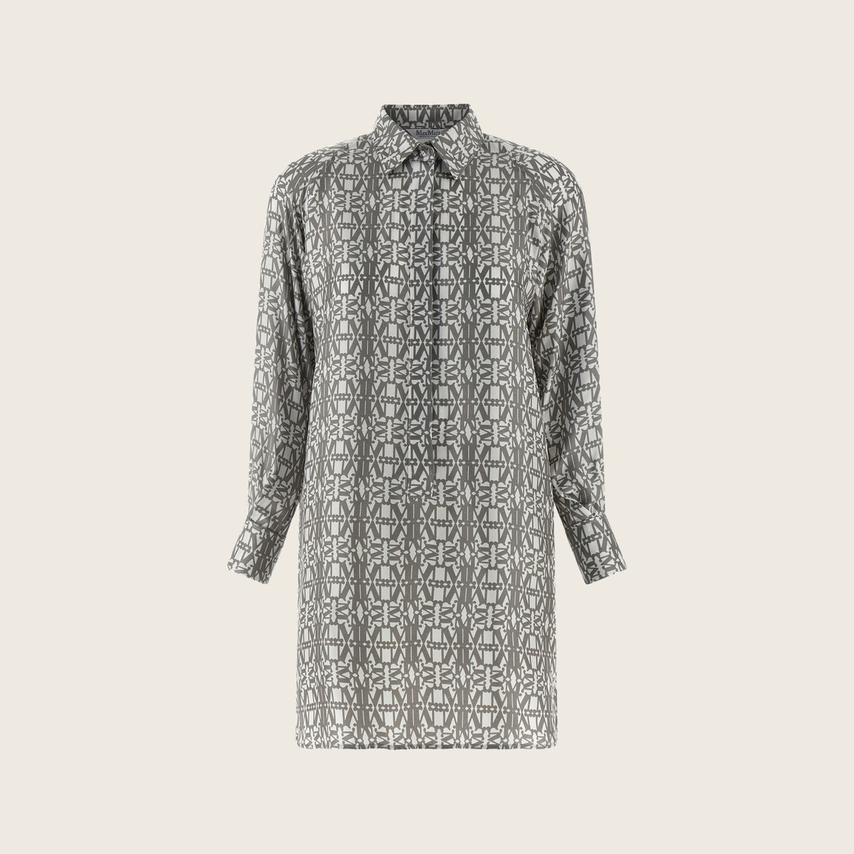 Silk Dress – Grey